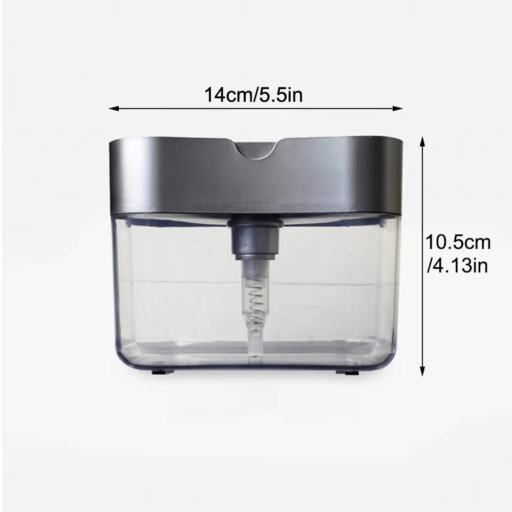 SinkSaver™ 2-σε-1 Διανεμητής Σαπουνιού με Σφουγγάρι