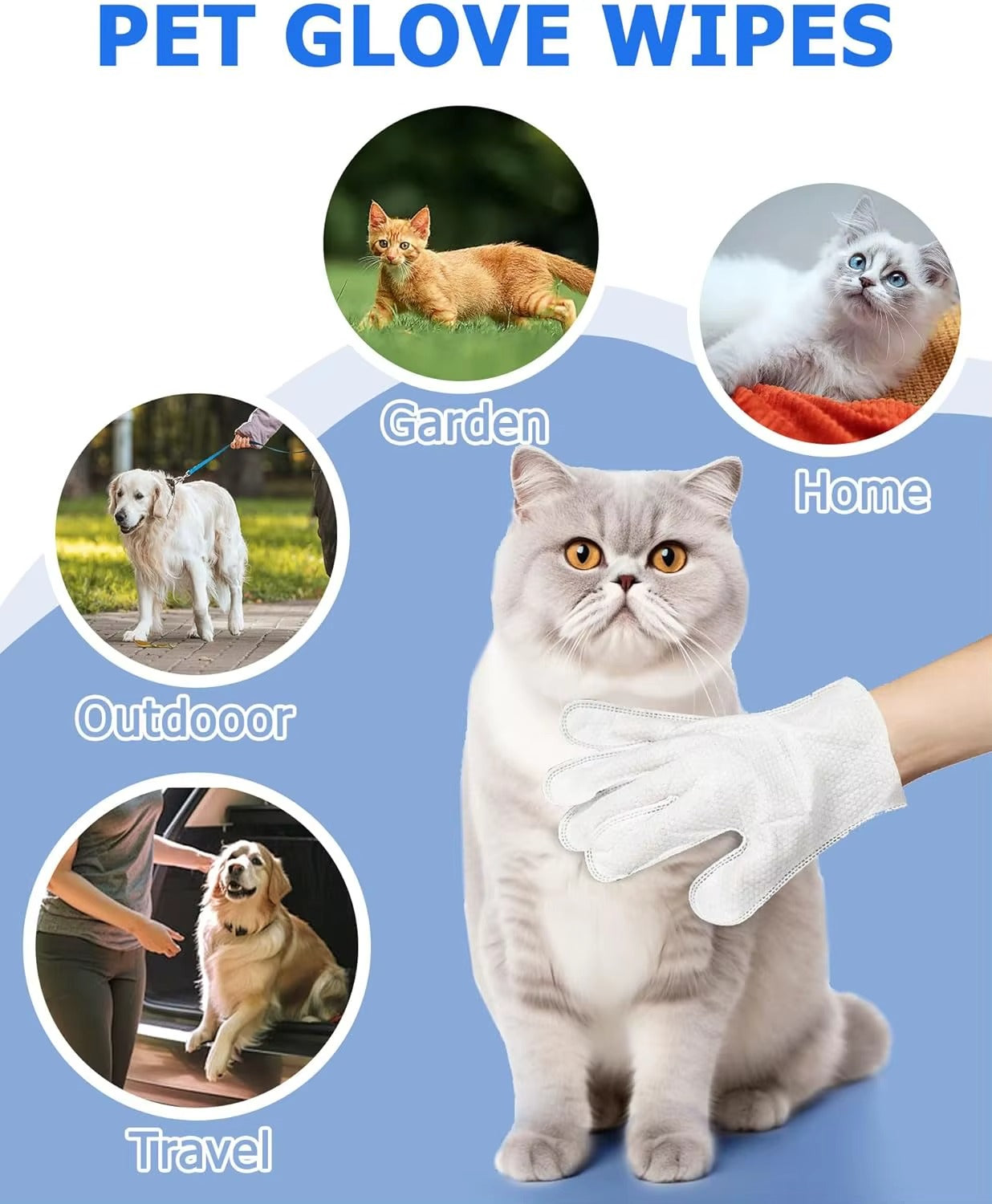 Μαντηλάκια για ζώα PawPure™