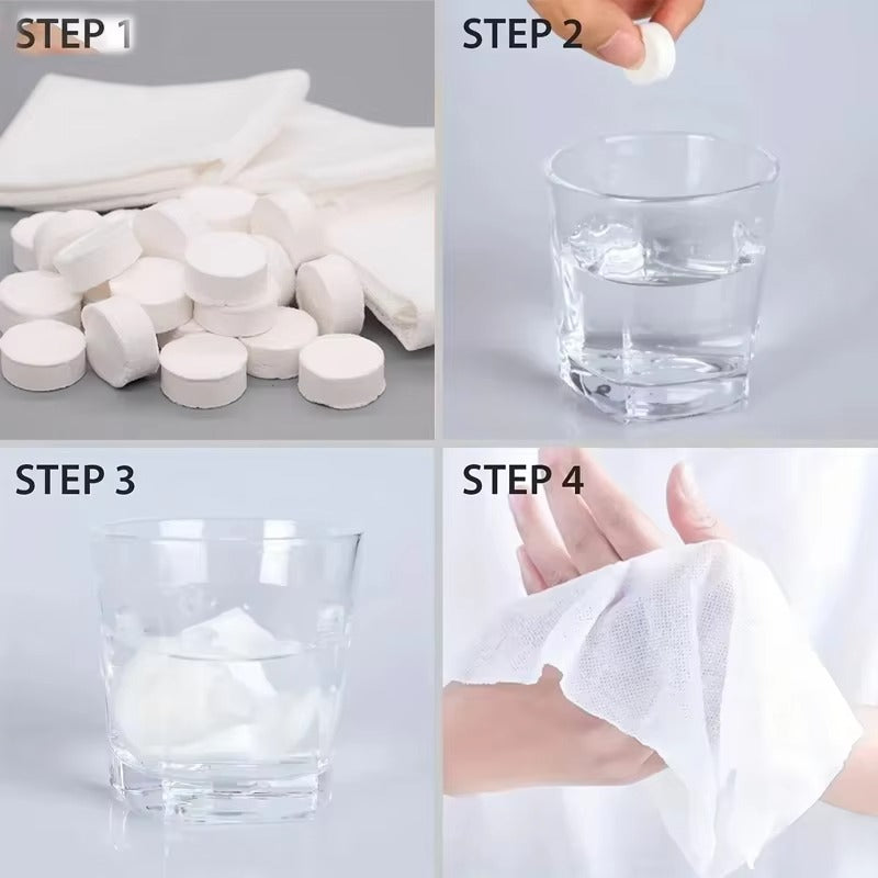 Συμπιεστά μαντηλάκια ταξιδιού ZipTowel™