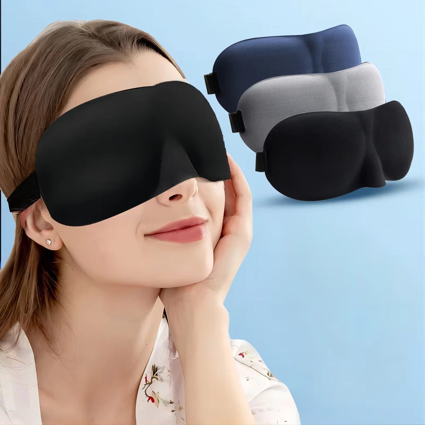 NightVault™ 3D Μάσκα Ύπνου