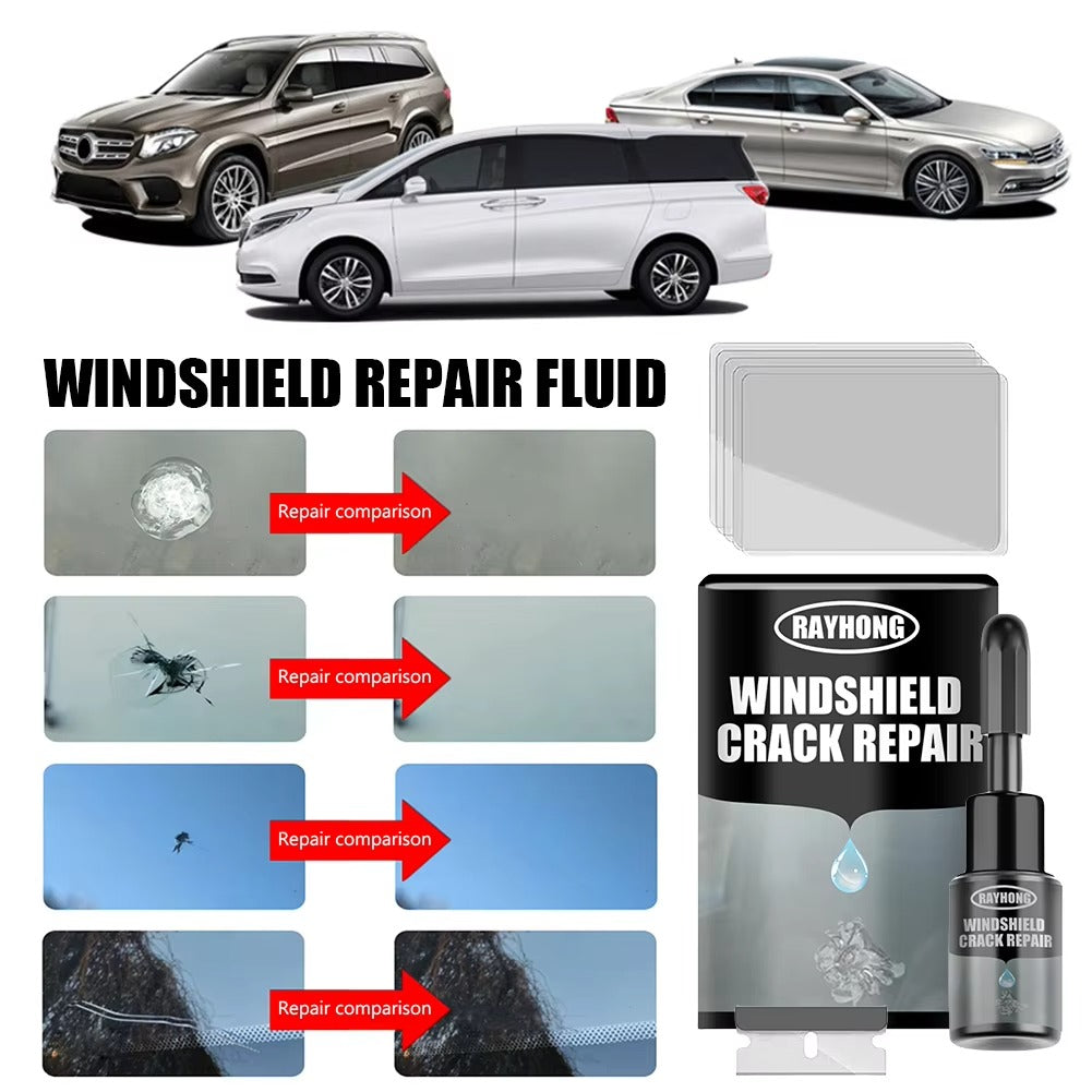 ClearShield™ Σετ Επισκευής Τζαμιών DIY