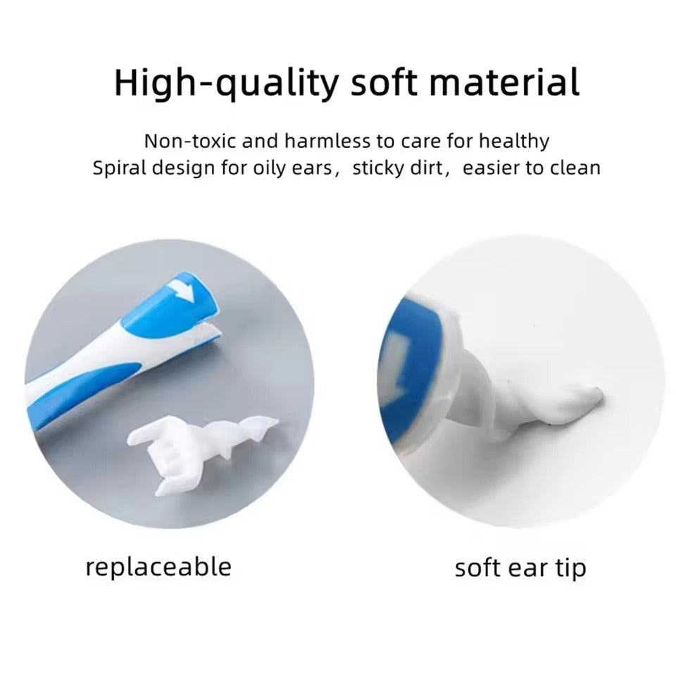 ClearSpira™ Καθαριστής Αυτιών Διπλής Άκρης