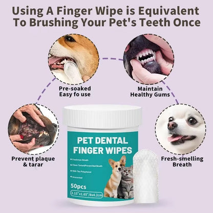 FreshPaws™ Δαχτυλομάντηλα Οδοντικής Φροντίδας