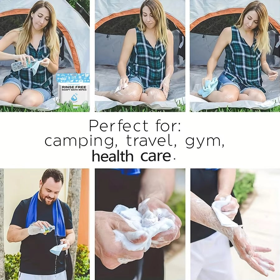 CareFresh™ Απορριπτόμενα Μαντηλάκια Μπάνιου Χωρίς Ξέβγαλμα