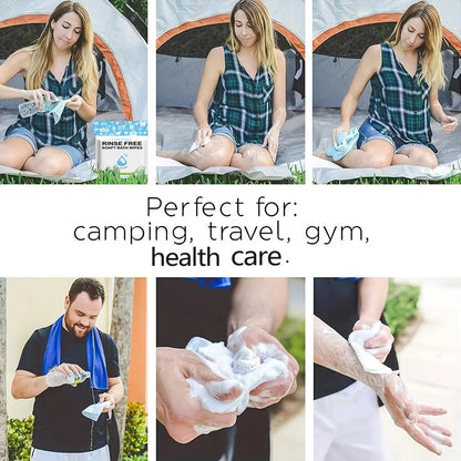 CareFresh™ Απορριπτόμενα Μαντηλάκια Μπάνιου Χωρίς Ξέβγαλμα