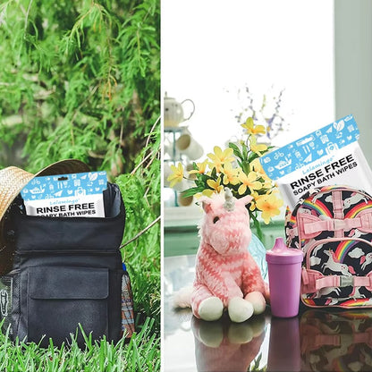 CareFresh™ Απορριπτόμενα Μαντηλάκια Μπάνιου Χωρίς Ξέβγαλμα