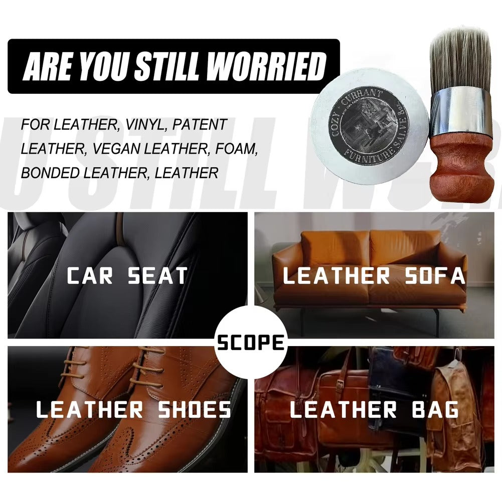 OneBalm™ Leather Restorer – Επαναφορά, Προστασία & Λάμψη
