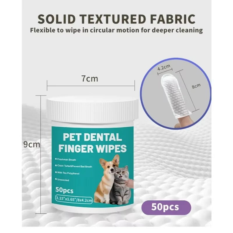 FreshPaws™ Δαχτυλομάντηλα Οδοντικής Φροντίδας