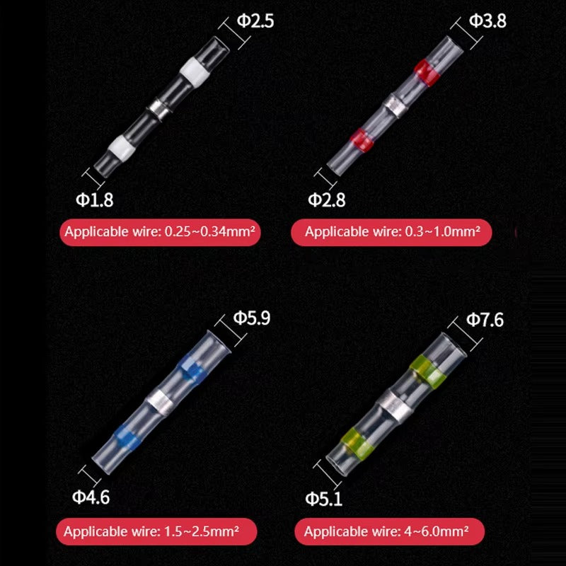 QuickFuse™ Pro Συνδετήρες Καλωδίων με Κολλήσεις